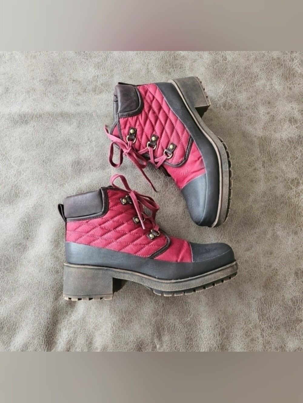 Lucky Brand Akonn Lace Up Bootie Size 9 - Picture 2 of 9